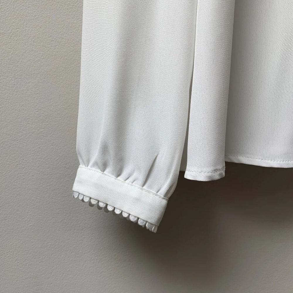 House of bruar shirt blouse size uk 14 ivory classic - Picture 2 of 15